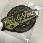 34 THIRTYFOUR Circle Limited Sticker