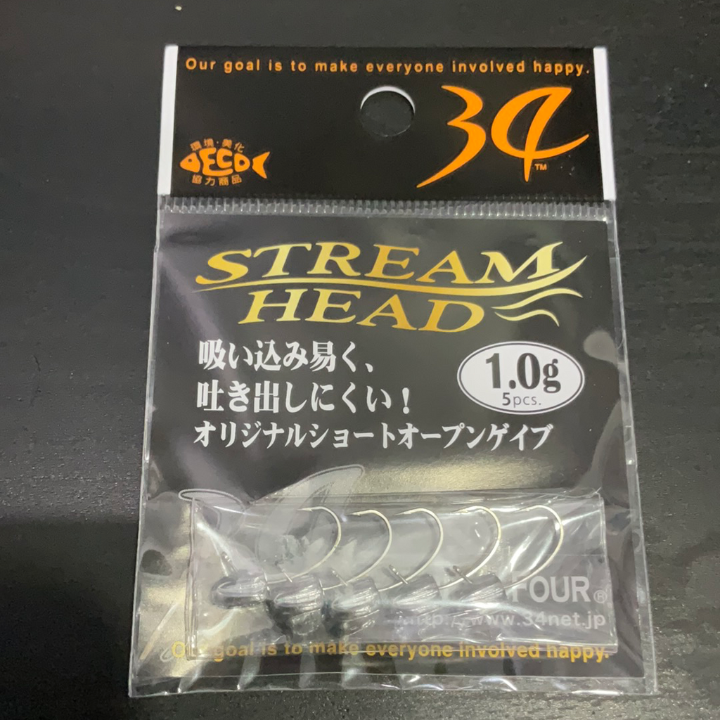 34 THIRTYFOUR Stream Head – Moken Tackle