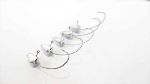 Japanese Hooks: Crank Barbed Jig Heads For Angeln Fishing Europe 231204  From Bao06, $45.54